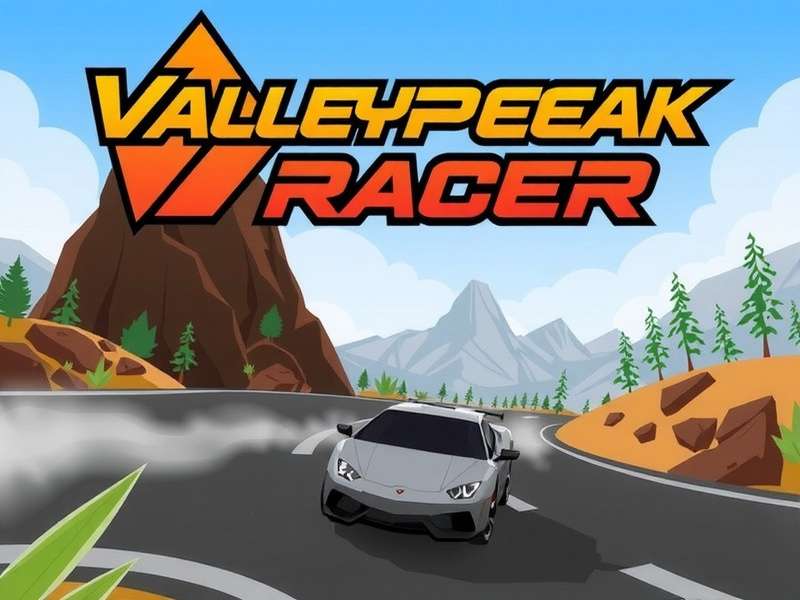 Valley Peak Racer Game Visual Valley Peak Racer Game Banner